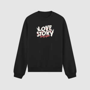Bluza bez kaptura Love Story Miłość C00881