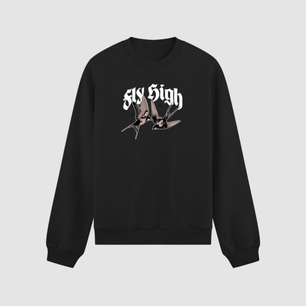 Bluza bez kaptura Fly High Ptaki C00893