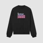 Bluza bez kaptura Love Yourself C00902