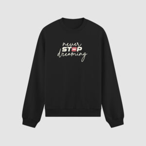 Bluza bez kaptura Never Stop Dreaming C00906