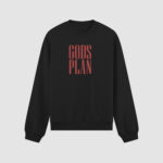 Bluza bez kaptura God's Plan C00907