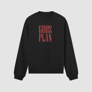 Bluza bez kaptura God's Plan C00907