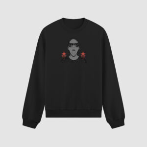 Bluza bez kaptura Dziewczyna Y2K C00827