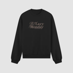 Bluza bez kaptura Lazy Monday C00908