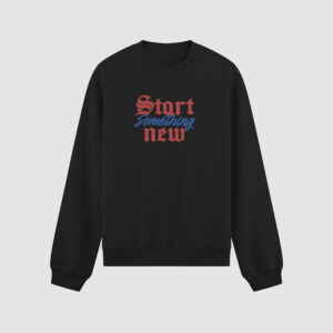 Bluza bez kaptura Start Something New C00909