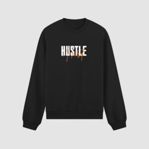 Bluza bez kaptura Hustle Hard C00911