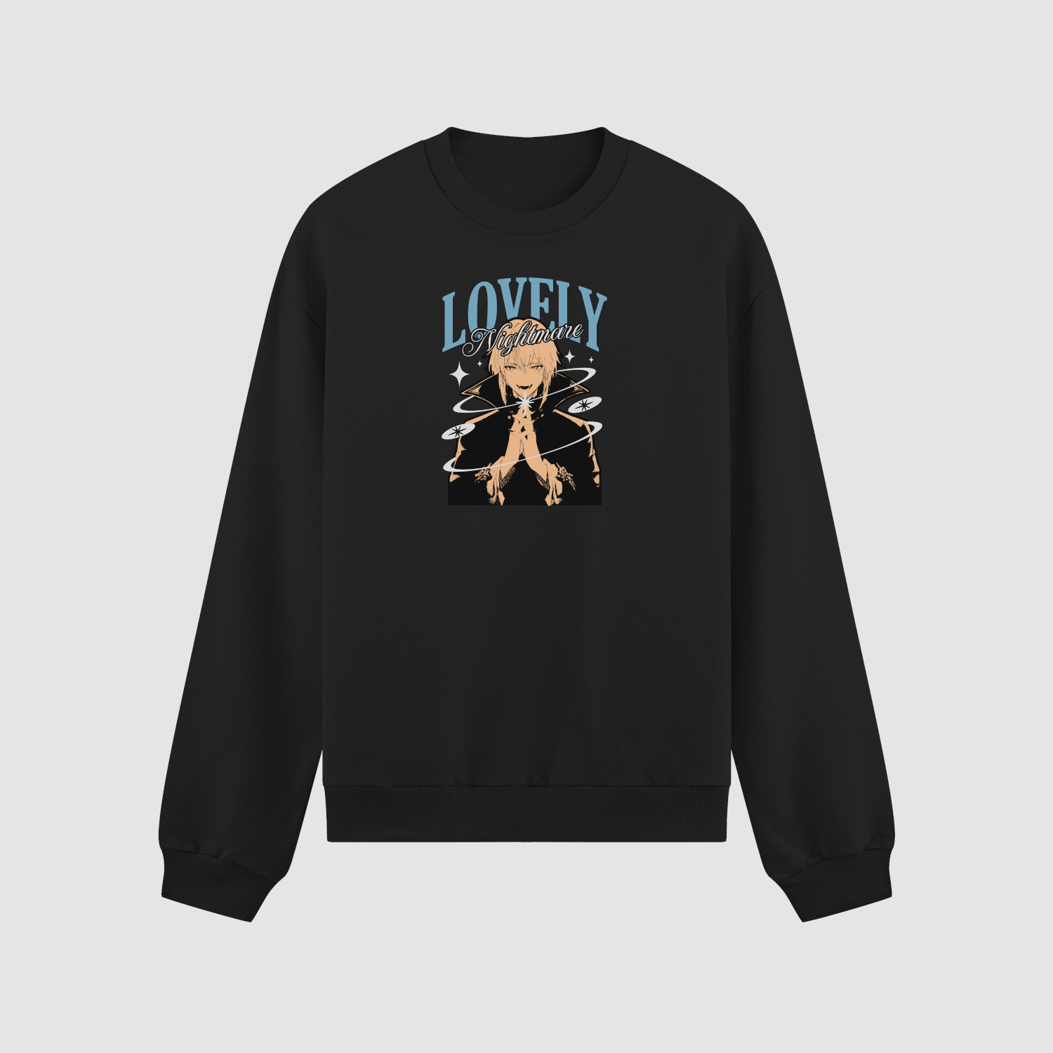 crewneck Bluza bez kaptura Wampir C00914 - obrazek 1