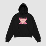 Bluza z kapturem No Love Serce C00828