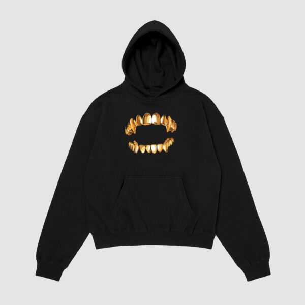 Bluza z kapturem Złote Zęby Rap C00936
