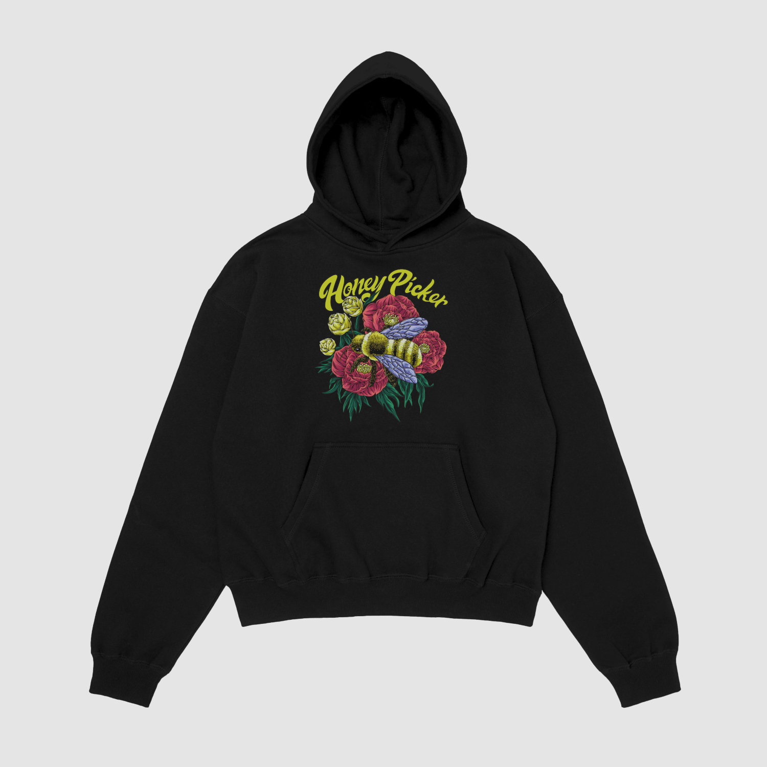 hoodie Bluza z kapturem Pszczoła C00955 - obrazek 1