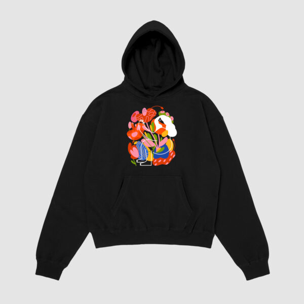 Bluza z kapturem Abstrakcja C00851