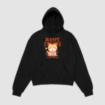 Bluza z kapturem Bubble Tea Kot C00878