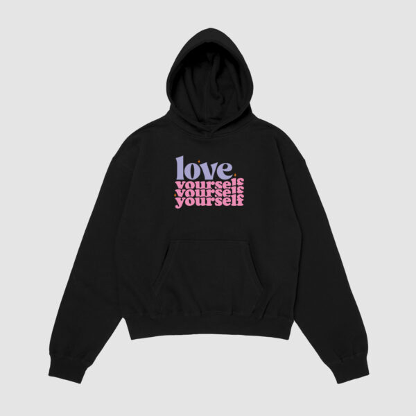 Bluza z kapturem Love Yourself C00902