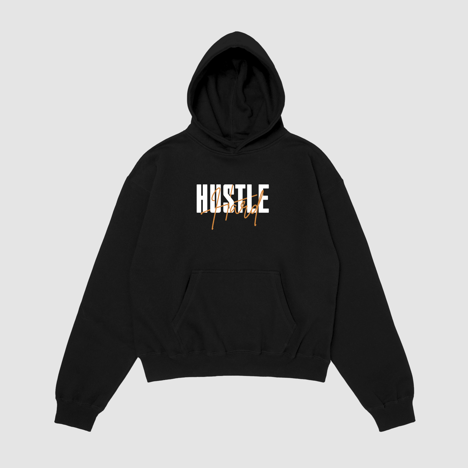hoodie Bluza z kapturem Hustle Hard C00911 - obrazek 1