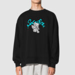 Bluza bez kaptura Miś Amor C00919 - obrazek 2
