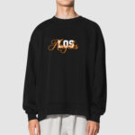 Bluza bez kaptura Los Angeles C00978 - obrazek 2
