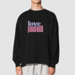 Bluza bez kaptura Love Yourself C00902 - obrazek 2