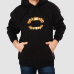 Bluza z kapturem Złote Zęby Rap C00936 - obrazek 2