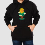 Bluza z kapturem Słonecznik C00990 - obrazek 2