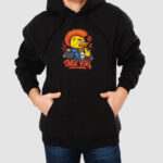 Bluza z kapturem Kaczor C00841 - obrazek 2