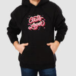 Bluza z kapturem Cats Lover C00849 - obrazek 2
