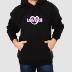 Bluza z kapturem Lovers C00899 - obrazek 2
