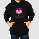 Bluza z kapturem No Love Miłość C00901 - obrazek 2