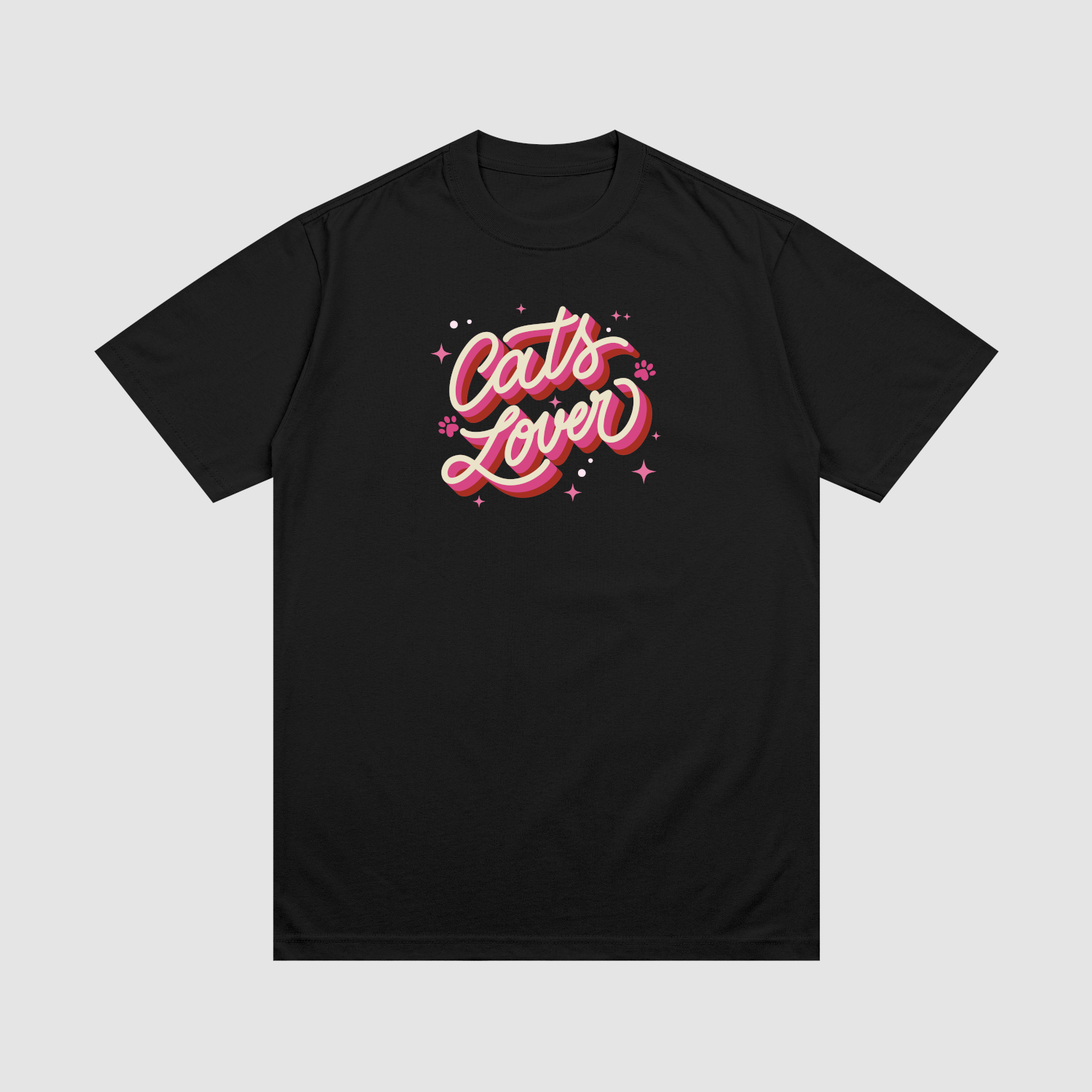 t-shirt Koszulka Cats Lover C00849 - obrazek 1