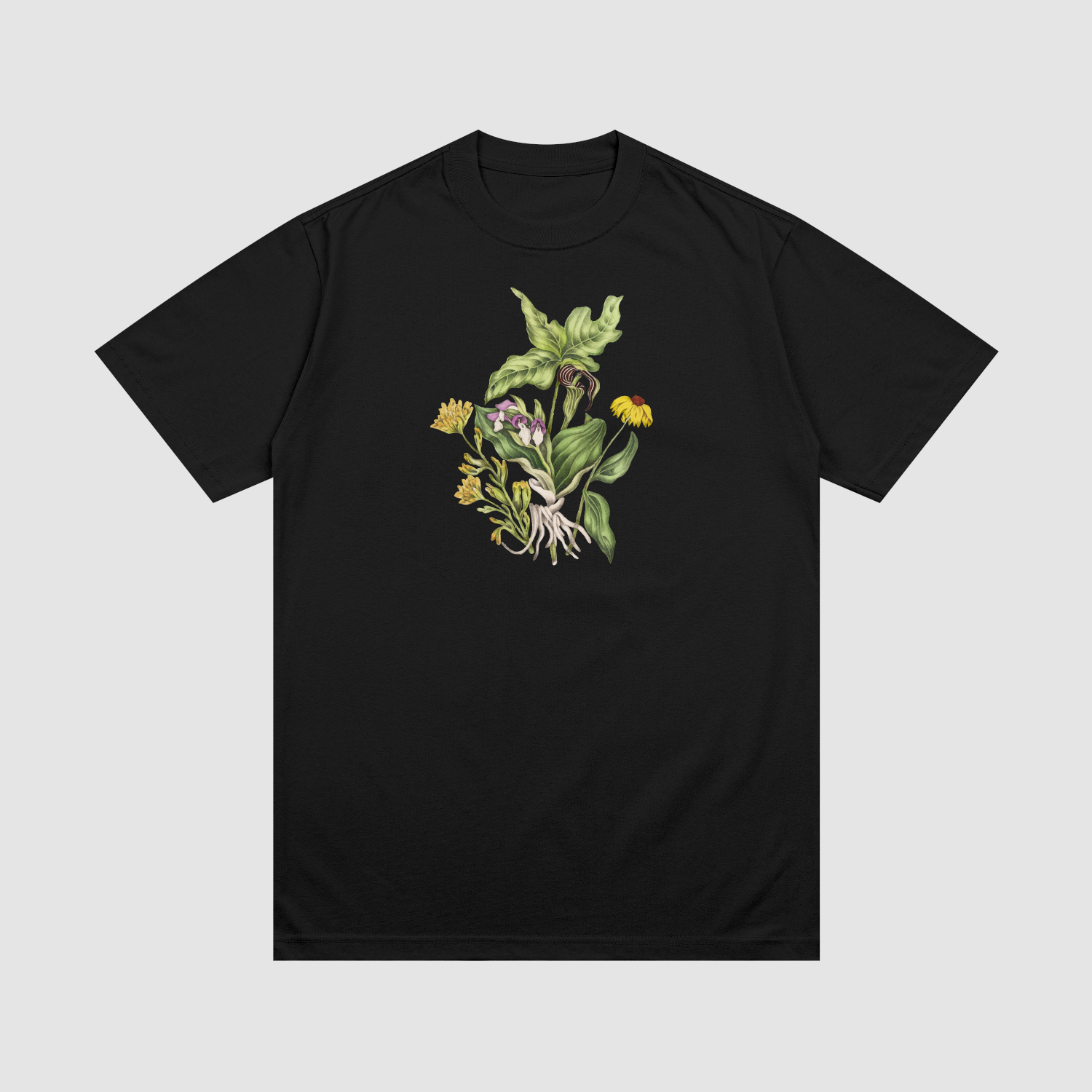 t-shirt Koszulka Rośliny Liście C00822 - obrazek 1