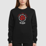 Bluza bez kaptura Róża C00968 - obrazek 3