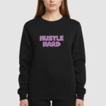 Bluza bez kaptura Hustle Hard C00975 - obrazek 3