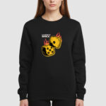 Bluza bez kaptura Kostka Lucky Dice C00844 - obrazek 3