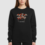 Bluza bez kaptura Kwiaty Natura C00821 - obrazek 3