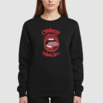 Bluza bez kaptura Crazy Savage Usta C00869 - obrazek 3