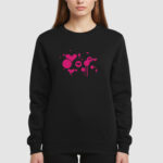 Bluza bez kaptura Malarstwo Serce C00898 - obrazek 3