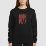 Bluza bez kaptura God's Plan C00907 - obrazek 3