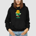 Bluza z kapturem Słonecznik C00990 - obrazek 3