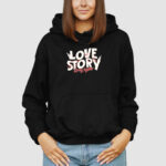 Bluza z kapturem Love Story Miłość C00881 - obrazek 3