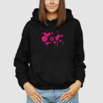 Bluza z kapturem Malarstwo Serce C00898 - obrazek 3
