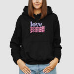 Bluza z kapturem Love Yourself C00902 - obrazek 3